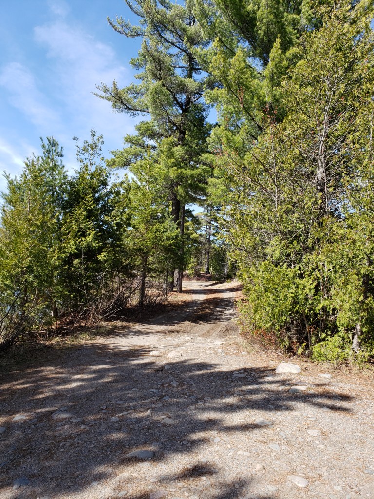 Back road in Elliot Lake