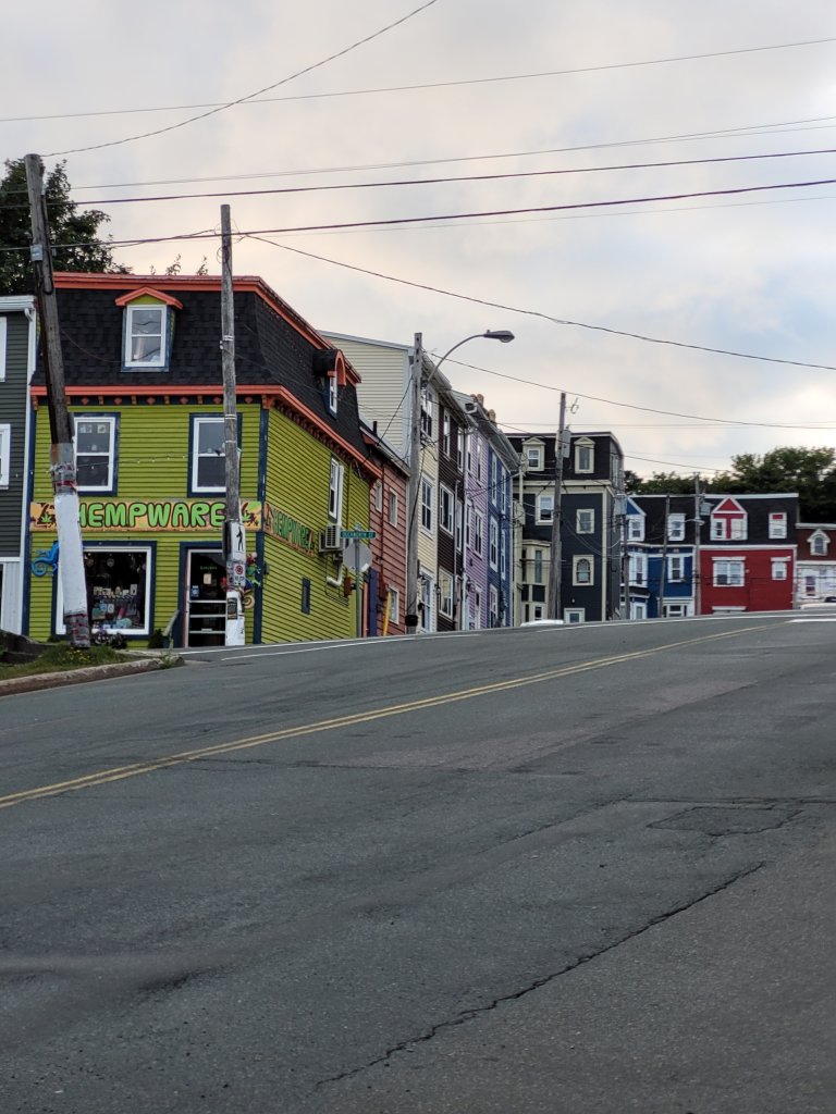 Colourful streets of St. John's