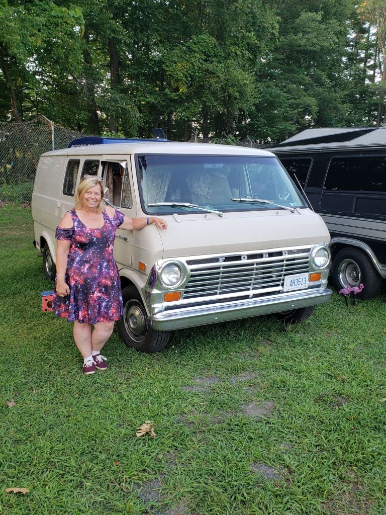 Myself and my 1969 Econoline van