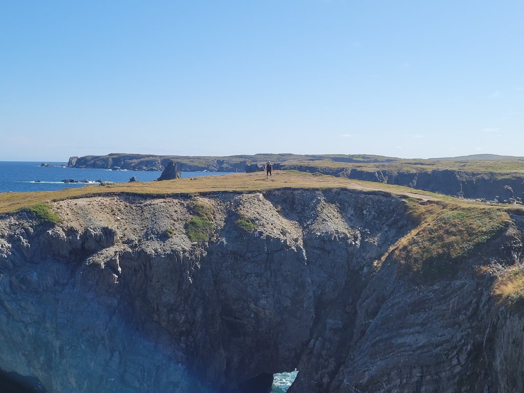 Cliff Bridge at Dungeon Provincial Park 