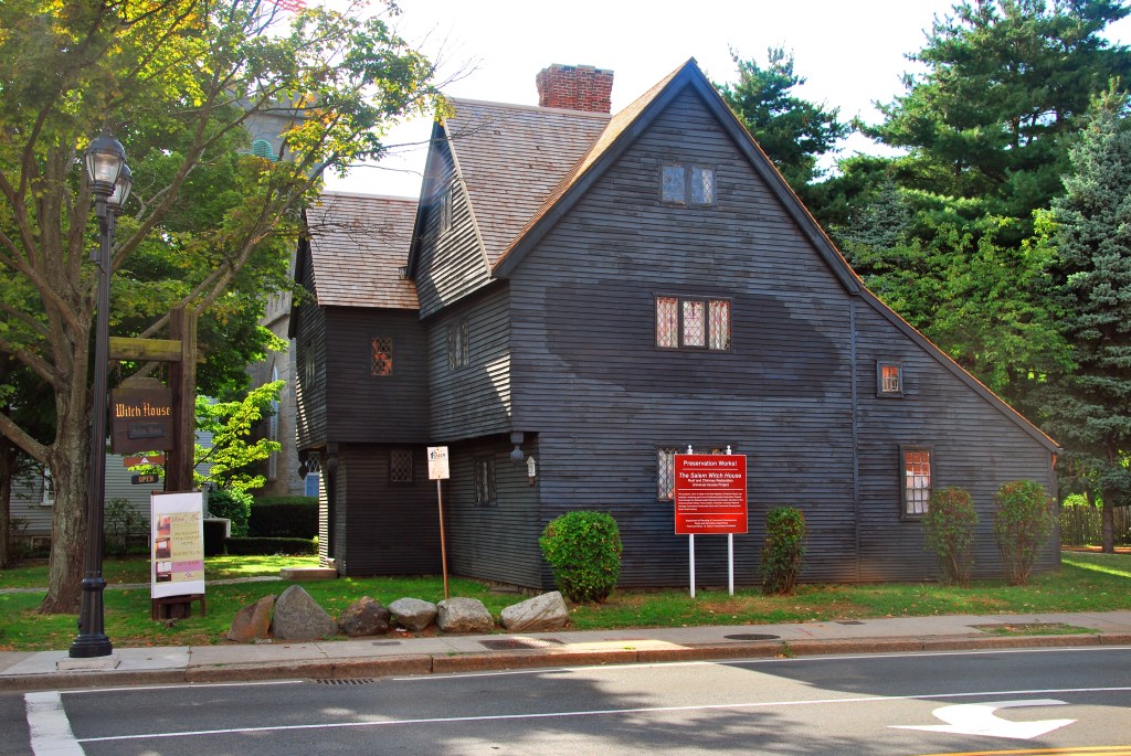 The original home of JUdge Jonathon Corwin of the Salem witch trials