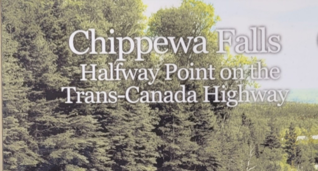 Halfway point of the Trans Canada Highway