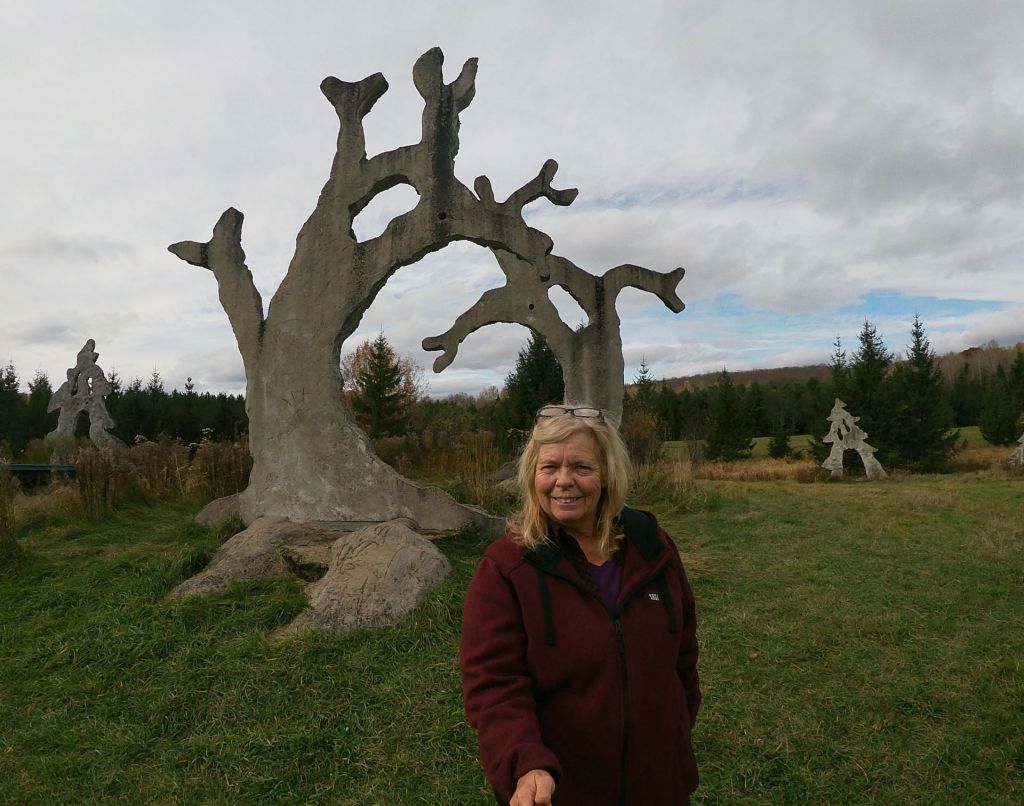 Screaming Heads. One of many unique Ontario RV travel destinations