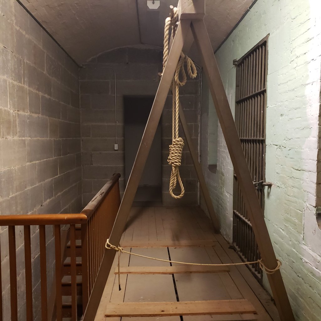 Gallows at Picton Courthouse