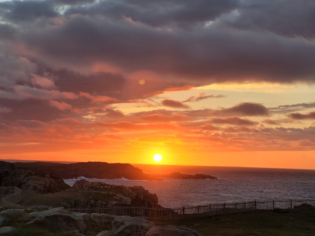 Sunset at Cape Bonavista