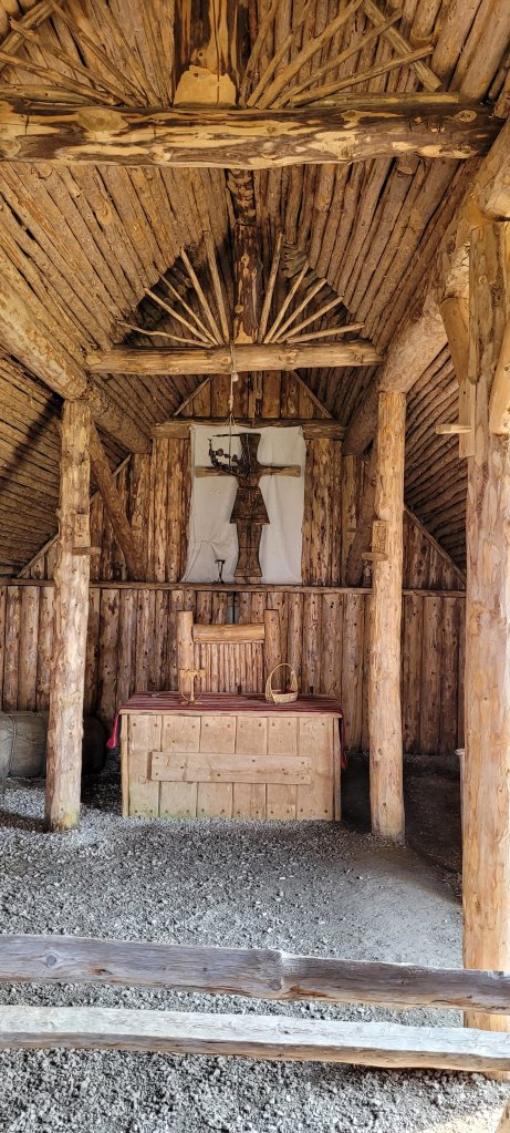 A viking building replica