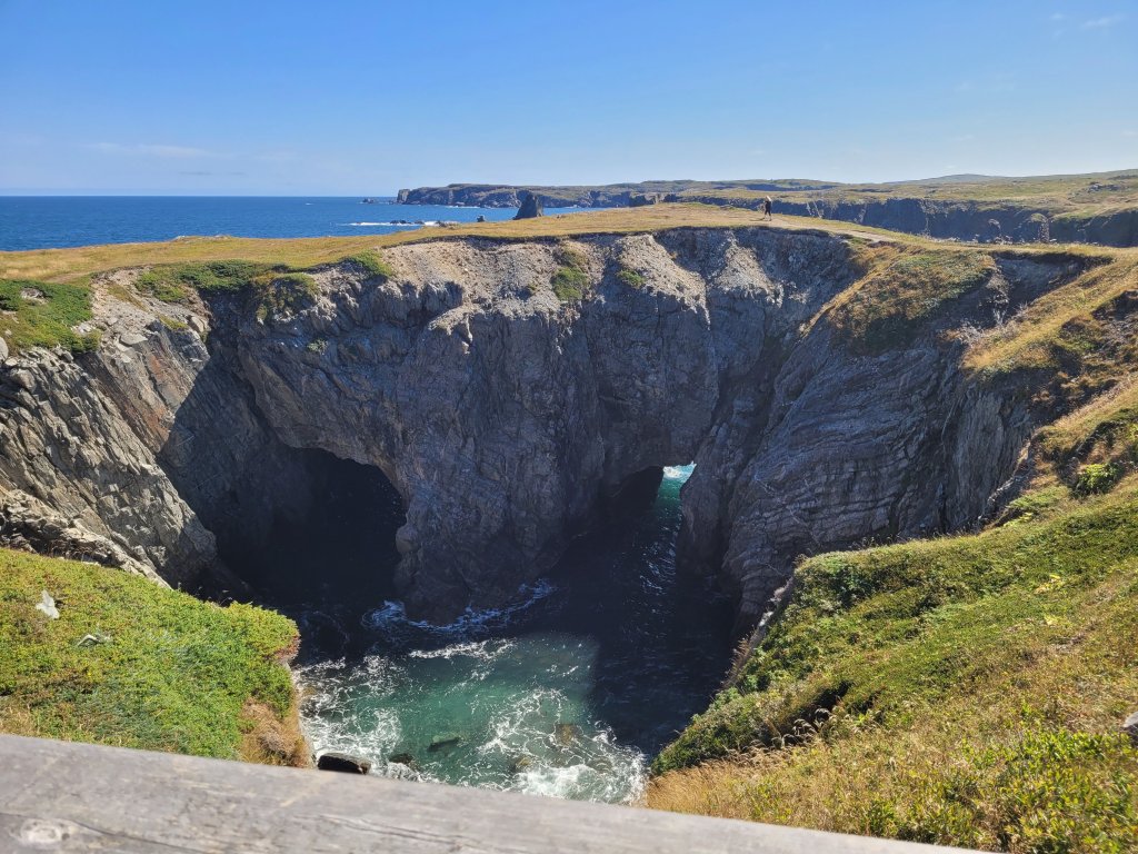 Erosion of the cliffs 