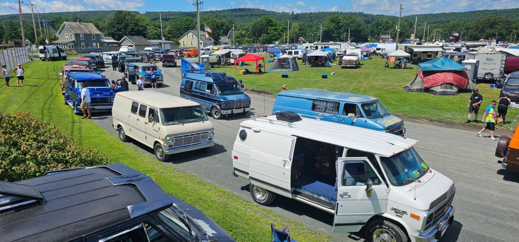 Vanning at the 51st Nationals in Greenfield Massachusetts 