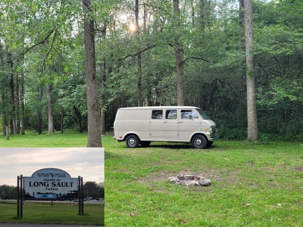 Camping in my 1969 econoline