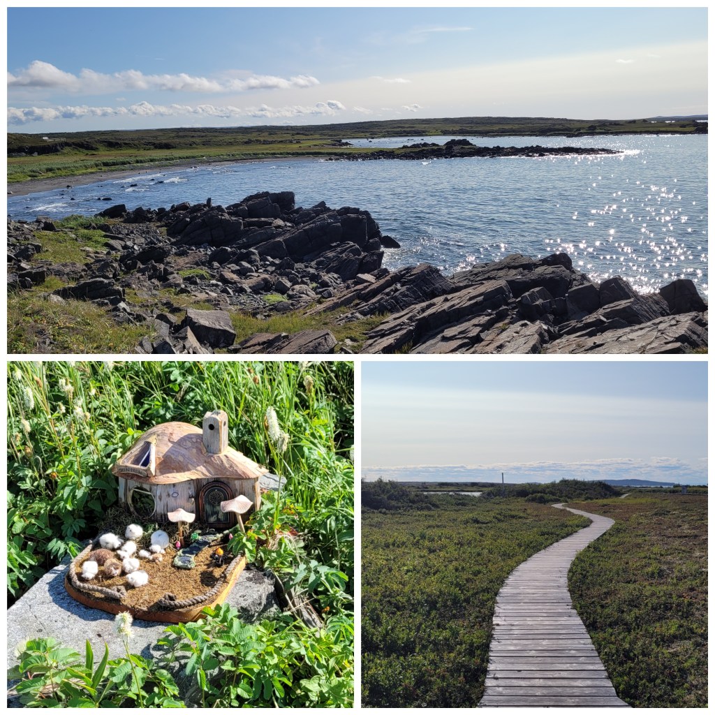 Pictures of the coastal path at L'Anse aux Meadows
