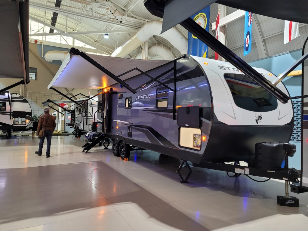 Travel Trailer at the Hamilton RV Show